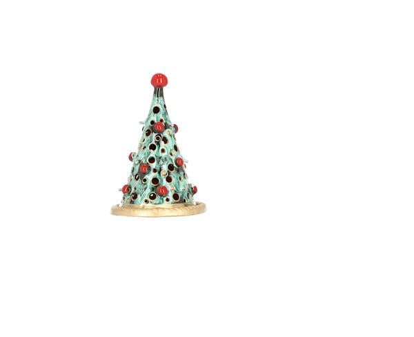 CERAMICdesign Räucherhäuschen aus Keramik (Weihnachtsedition) von CERAMICdesign