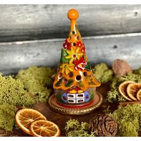Handgemachte Keramik Sommer Haus Stil Teelichter Kerzenhalter von CERAMICdesignSHOP