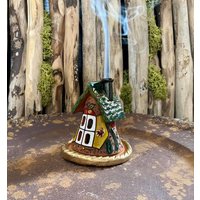 Räucherstäbchen Halter-Original Haus.handgemachte Sommer Keramik von CERAMICdesignSHOP