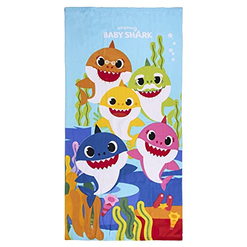 CERDÁ LIFE'S LITTLE MOMENTS CD-22-7259 - Toalla de Playa de Baby Shark para Niños Con Licencia Oficial Nickelodeon von CERDÁ LIFE'S LITTLE MOMENTS