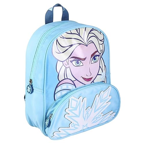 CERDÁ LIFE'S LITTLE MOMENTS - Frozen Kleiner Kinderrucksack mit Netztasche, ergonomischer Rückseite, verstellbaren Griffen, reflektierenden Details - Offizielle Disney-Lizenz von CERDÁ LIFE'S LITTLE MOMENTS