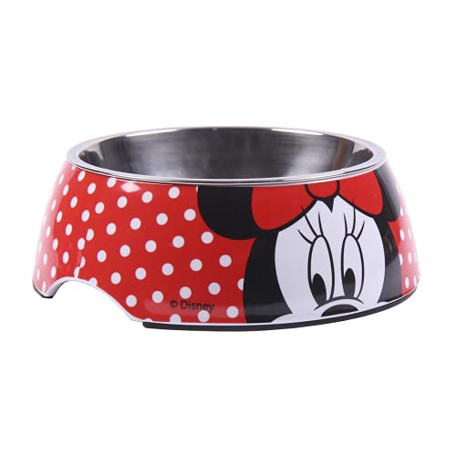 CERDÁ LIFE'S LITTLE MOMENTS - for Fan Pets | Minnie Mouse Katzen- und Hundenapf - Offizielle Disney Lizenz, Mehrfarbig von CERDÁ LIFE'S LITTLE MOMENTS