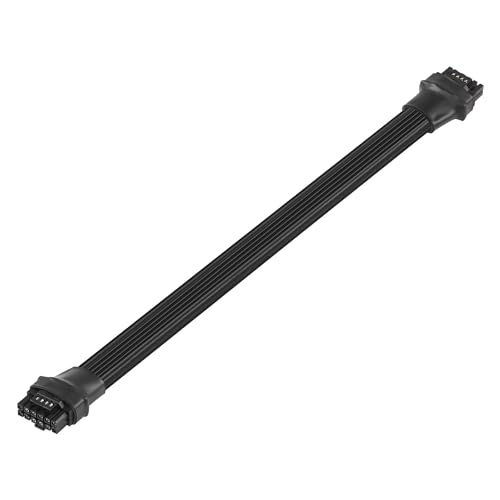CERRXIAN 1FT ATX3.0 12VHPWR Stromkabel, PCI-e 5.0 12VHPWR ATX3.0 600W 16 Pin Stecker auf Stecker Hochstrom-Stromkabel, für Grafikkarte GPU 12+4Pin Nvidia Nvidia 4000 Serie und RTX 3000 FE GPU CERRXIAN 1FT ATX3.0 12VHPWR Stromkabel, PCI-e 5.0 12VHPWR ATX3.0 600W 16 Pin Stecker auf Stecker Hochstrom-Stromkabel, für Grafikkarte GPU 12+4Pin Nvidia Nvidia 4000 Serie und RTX 3000 FE GPU von CERRXIAN