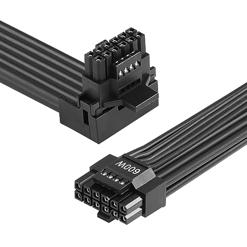 CERRXIAN 2,3FT ATX3.0 12VHPWR Stromkabel, PCI-e 5.0 12VHPWR ATX3.0 600W 16 Pin Stecker auf Stecker Hochstrom-Stromkabel,für Grafikkarte GPU 12+4Pin Nvidia Nvidia 4000 Serie und RTX 3000 FE GPU-Type B CERRXIAN 2,3FT ATX3.0 12VHPWR Stromkabel, PCI-e 5.0 12VHPWR ATX3.0 600W 16 Pin Stecker auf Stecker Hochstrom-Stromkabel,für Grafikkarte GPU 12+4Pin Nvidia Nvidia 4000 Serie und RTX 3000 FE GPU-Type B von CERRXIAN