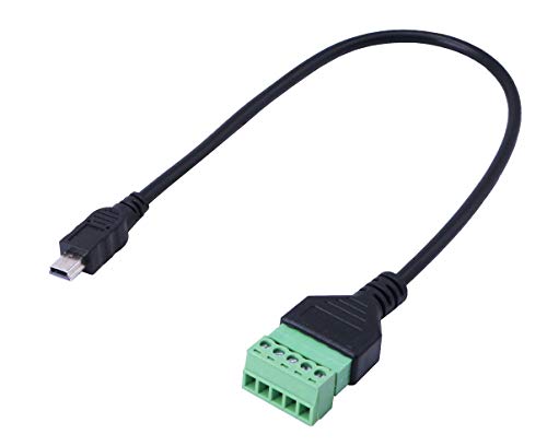 CERRXIAN USB 2.0 5PIN lötfreies Verlängerungskabel, kein Löten erforderlich (USB Mini M) von CERRXIAN