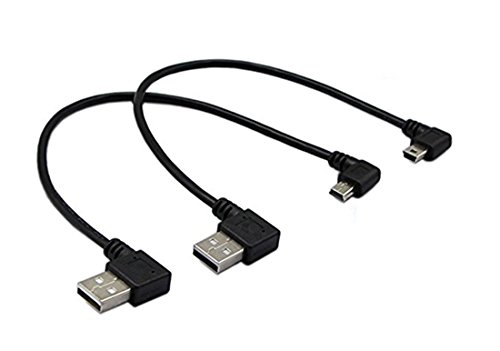 CERRXIAN USB 2.0 Verlängerungskabel 9 Zoll Mini USB Kabel Kombination Mini USB rechtwinklig und Linke Ecke Stecker auf USB zu Typ A 2.0 Linke Winkel Stecker Daten Synchronisation und Ladekabel (1Paar) CERRXIAN USB 2.0 Verlängerungskabel 9 Zoll Mini USB Kabel Kombination Mini USB rechtwinklig und Linke Ecke Stecker auf USB zu Typ A 2.0 Linke Winkel Stecker Daten Synchronisation und Ladekabel (1Paar) von CERRXIAN