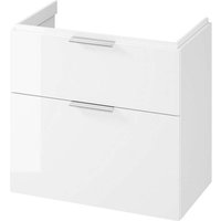 City - Waschbeckenunterschrank, 72x79x45 cm, 2 Schubladen, weiß S584-018-DSM - Cersanit von CERSANIT
