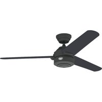 Deckenventilator Carera 132 cm Graphit mit Zugkette von CERTEO