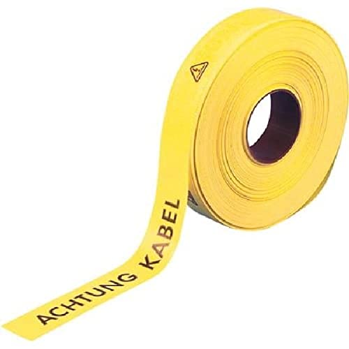 warn-und Trassenband, Gelb Achtung Kabel warn-und Trassenband, Gelb Achtung Kabel von CERTOPLAST