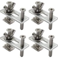 Cesieclefou - Satz mit 4 T-Klemmen für die CNC-Fräs- und Graviermaschine 3018-PRO / 3018-MX3 / 3018-PROVer von CESIECLEFOU