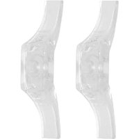 Transparenter Kordelhalter, 15 mm vorstehend, 75 mm hoch, 2 Stück Transparenter Kordelhalter, 15 mm vorstehend, 75 mm hoch, 2 Stück von CESSOT