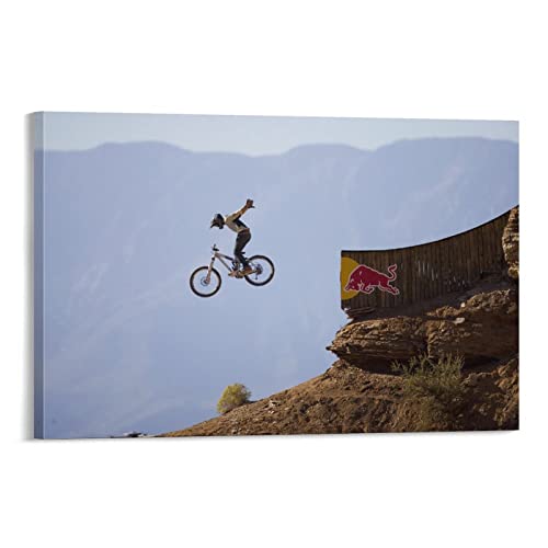 Extreme Sports Poster Downhill Bike (2) Poster Dekorative Malerei Leinwand Wandposter und Kunstbild Druck Moderne Familie Schlafzimmer Dekor Poster 60 x 90 cm von CETE