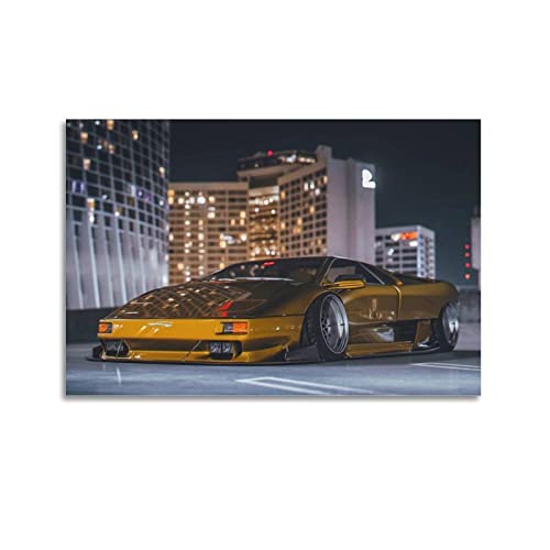 Klassisches Supercar-Poster für Lamborghini Diablo Sportwagen, dekoratives Gemälde, Leinwand, Wand- und Kunstbild, Familienzimmer, 40 x 60 cm von CETE