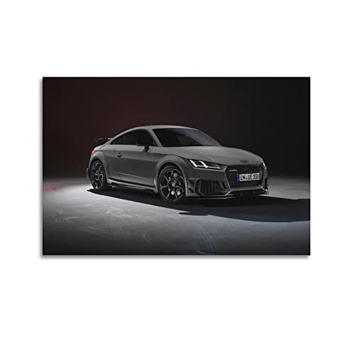 Performance-Auto-Poster Audi Tt-rs Sportauto-Poster, dekorative Malerei, Leinwand, Wandposter und Kunstbild, moderner Familien-Schlafzimmer, Dekoration, Poster, 40 x 60 cm von CETE