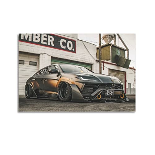 Sportauto-Poster für Lamborghini Urus SUV Rennwagen Supercar dekorative Malerei Leinwand Wand und Kunst Bild Familienzimmer Dekor 50 x 75 cm von CETE