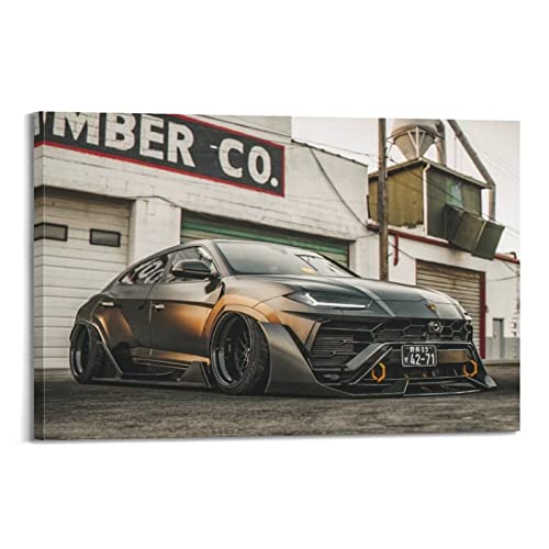 Sportauto-Poster für Lamborghini Urus SUV Rennwagen Supercar dekorative Malerei Leinwand Wand und Kunst Bild Familienzimmer Dekor 60 x 90 cm von CETE