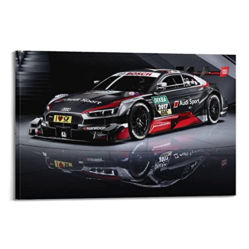 Supercar Poster Audi RS 5 dtm Performance Auto Poster Dekorative Malerei Leinwand Wandposter und Kunstbild Druck Moderne Familie Schlafzimmer Dekor Poster 30 x 45 cm von CETE