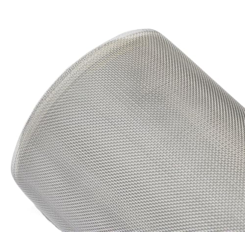 Maschengewebe, 60 Mesh 304 Edelstahlgewebe, 50 * 200 cm Mesh-Filtration, zur Partikeltrennung, Metallfront-Reparatur-Fix-Gewebe, 1 Stück von CETEOR