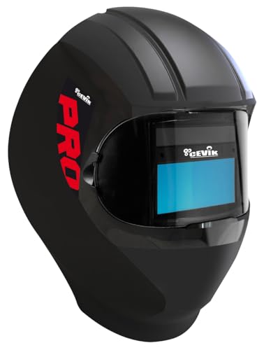CEVIK PRO - CE-PE450S – Professioneller automatischer Schweißhelm – automatische Verdunkelung DIN9/13 – Schweißmaske mit Sichtfeld 92 x 42 mm – Schweißmaske für MMA/TIG/MIG CEVIK PRO - CE-PE450S – Professioneller automatischer Schweißhelm – automatische Verdunkelung DIN9/13 – Schweißmaske mit Sichtfeld 92 x 42 mm – Schweißmaske für MMA/TIG/MIG von CEVIK PRO