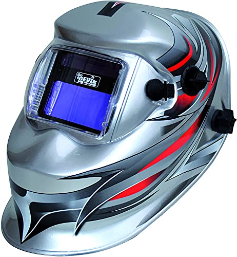 CEVIK PRO - CE-PE801PRO – Professioneller automatischer Schweißhelm – automatische Verdunkelung DIN9/13 – Schweißmaske mit Sichtfeld 92 x 35 mm – Schweißmaske für MMA/TIG/MIG von CEVIK PRO