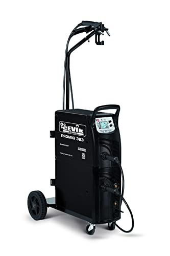 CEVIK PRO CE-PROMIG250PUL – Inverter-Schweißgerät MIG/TIG/MMA – 250 A 20% 230 V – Draht 1 mm – Elektroden 4 mm – Digitalanzeige – Taschenlampe MIG AX15 – Zangen 35 – 50, inklusive 2 Hüllen von CEVIK PRO