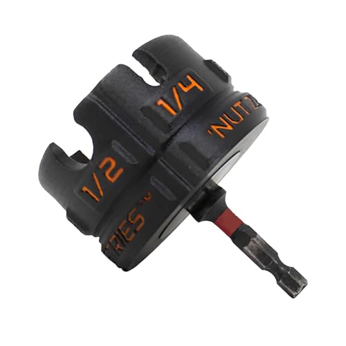 Nut Zip Drill Attachment Tool Kit: Revolutionieren Sie das Entfernen von Schrauben und Muttern (1) von CEWIFO