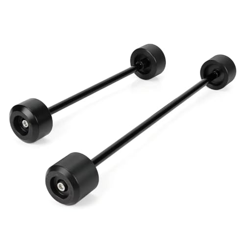 CEWSUIO Motorrad Achsgleiter Für Z900 RS 2017 2018 2019 2020 2021 2022 2023 2024 SE 2022 2023 2024 Motorrad Vorderachse Slider Schutz Hinten Schwinge Rad Gabel Crash Protector Pad(Front and Rear) von CEWSUIO