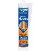 Holzversiegelung weiß, Kartusche Ceys 505791 von CEYS