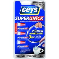 Sofortkleber Einzeldosis 3x1g superunick immediate power 504020 von CEYS