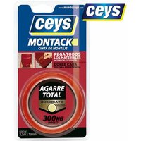 CEYS Montack Montageklebeband – praktischer Blister 507240 von CEYS