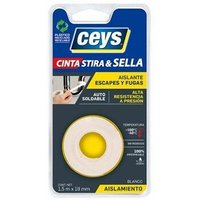 Stira & sella white 1,5m x 19mm. 507802 - Ceys von CEYS