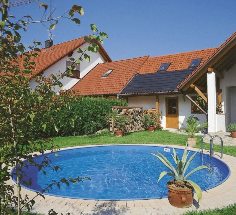 Rundform-Schwimmbecken-Set Barbados von CF Group