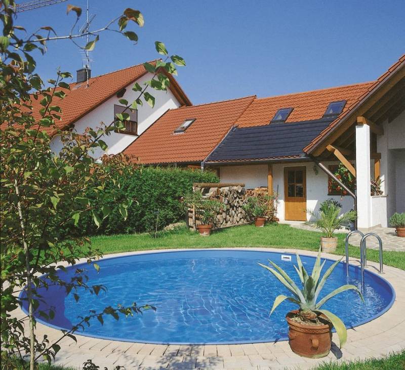 Rundform-Schwimmbecken-Set Barbados von CF Group