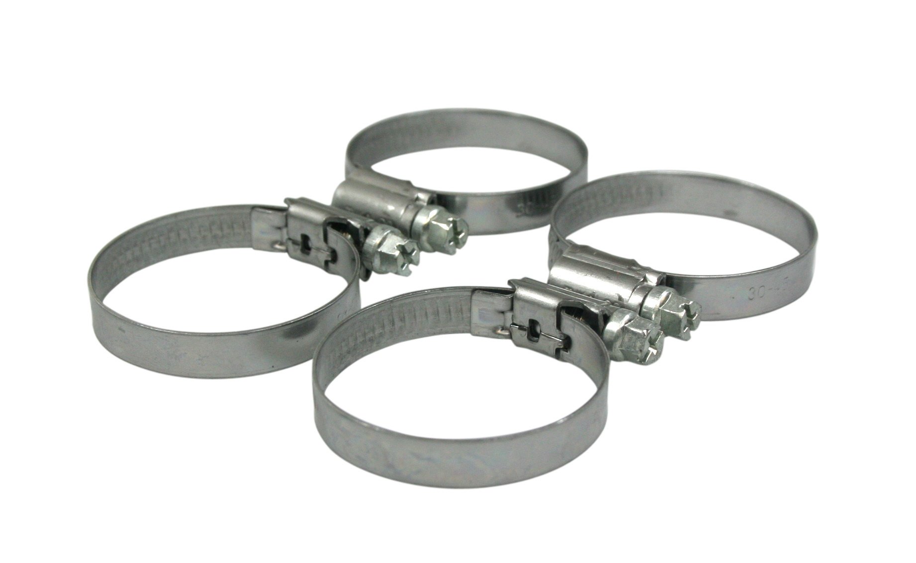 Schlauchschellen Edelstahl 4-er Set 30-45mm von CF Group