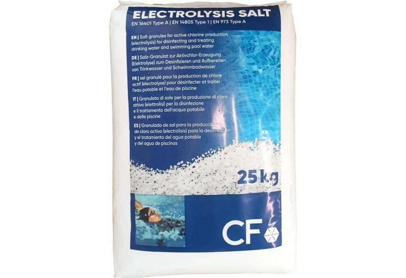 CF Salzwassersystem Elektrolyse Salz Poolsalz Granulat 25kg von CF
