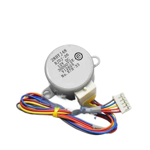 28BYJ48, Kompatibel For Haier, Klimaanlagen-Hängemaschine, 1p1,5 PS, Schwingblatt-Luftführungsmotor, 3000072E/A, Synchronmotor(28BYJ48(3000072E)) von CFBKPUGN