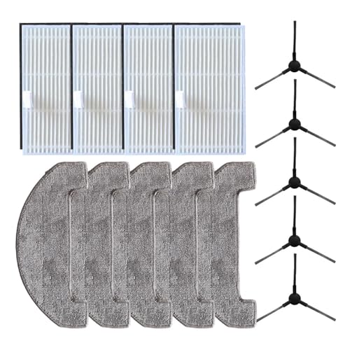 Ersatz-Seitenbürstenfilter-Mopp-Tuch-Set For Staubsauger, Kompatibel Mit BPMIO, B15 B15 Plus Roboterstaubsauger, Ersatzteile, Kehrmaschinen-Zubehör von CFBKPUGN