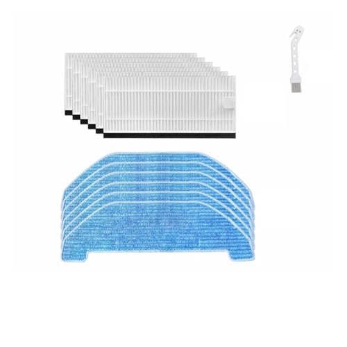 Hauptseitenbürste, Wischtuch, Filter, Staubbeutel, Ersatzteile, Kompatibel Mit Neabot, NoMo Q11 RS0030W Roboter-Staubsauger-Zubehör(13PCS) von CFBKPUGN