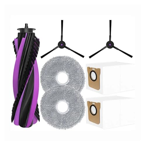 Hauptseitenbürste, Wischtuch, Staubbeutel, Kompatibel Mit JONR, P20 Pro/T5 Pro Roboter-Staubsauger, Teile-Zubehör-Kits(7PCS) von CFBKPUGN