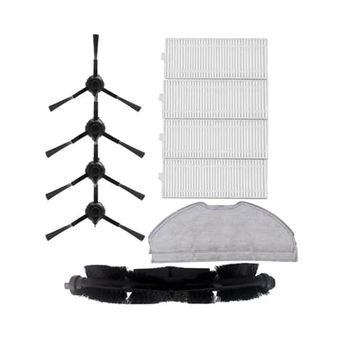 Hauptwalze, Seitenbürste, Staubfilter, Hepa-Filter, Wischlappen, Kompatibel Mit HONOR, Choice Robot Cleaner R2/R2 Plus/R2s Lite Staubsaugerteilen(11PCS) von CFBKPUGN