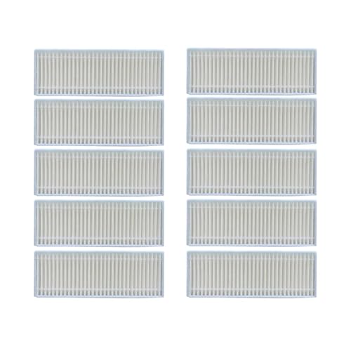 Hauptwalzenbürste, Seitenbürste, Wischlappen, Kompatibel Mit Liectroux, ZK901 Alfawise V10 Max, Kompatibel Mit Haier, JS35 Roboterstaubsauger-Ersatzteile(10pcs) von CFBKPUGN