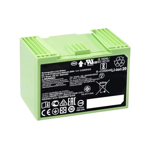 Kompatibel Mit Roomba, I7 Akku 14,4 V 3500 MAh/5000 MAh For I3 I4 I5 I6 I7 I8 J7 E5 Serie Staubsauger Ersatzbatterie(5000mAh) von CFBKPUGN