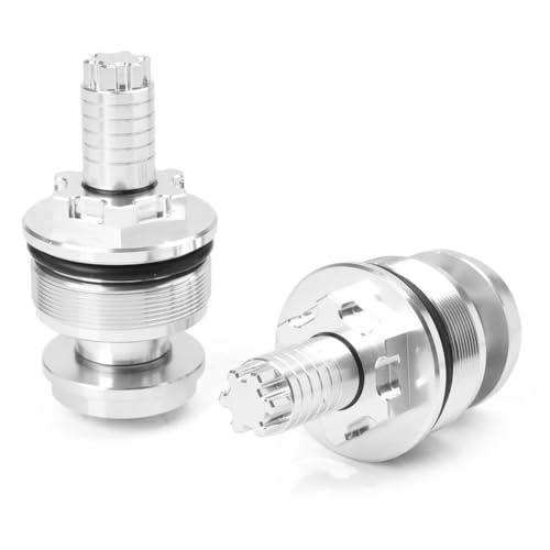 CFCKHPTHAZ 41 Mm CNC-Aluminium Für Y&amaha YZF R25 R3 Stoßdämpferschraube, Abdeckkappe, Vorspannungsversteller, Gabelschrauben Lenkungsdämpfer(6) von CFCKHPTHAZ