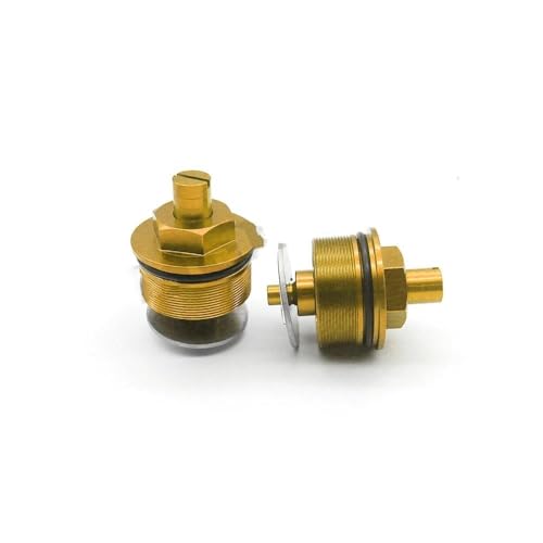 CFCKHPTHAZ ACZ 41-mm-Stoßdämpfer Für CB400, Gabelabdeckung, Federvorspannung, Schrauben Lenkungsdämpfer(Gelb) von CFCKHPTHAZ