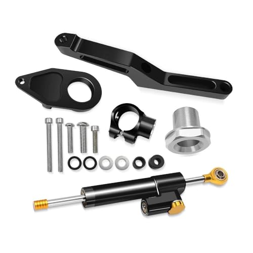 CFCKHPTHAZ Für Ninja ZX6R 2009–2025: Halterung Für Motorrad-Stabilisator-Lenkungsdämpfer Lenkungsdämpfer(4) von CFCKHPTHAZ