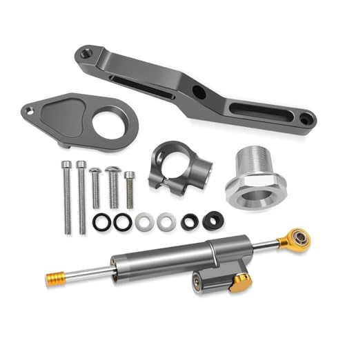 CFCKHPTHAZ Für Ninja ZX6R 2009–2025: Halterung Für Motorrad-Stabilisator-Lenkungsdämpfer Lenkungsdämpfer(6) von CFCKHPTHAZ