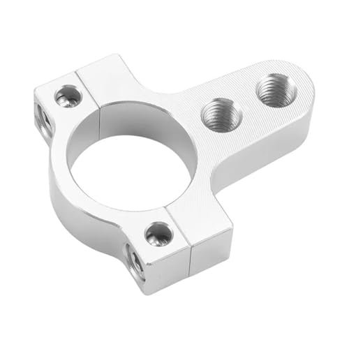 CFCKHPTHAZ Lenkungsdämpfer Gabelrahmen-Montageklemme Fußbefestigung 27 Mm Modifikation, Silber, Aluminium Lenkungsdämpfer CFCKHPTHAZ Lenkungsdämpfer Gabelrahmen-Montageklemme Fußbefestigung 27 Mm Modifikation, Silber, Aluminium Lenkungsdämpfer von CFCKHPTHAZ