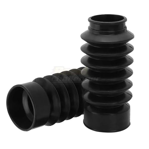 CFCKHPTHAZ Motorrad-Gabel-Staubschutz aus Gummi für Harley Sportster X48 mit 47-mm-Zubehör Lenkungsdämpfer von CFCKHPTHAZ