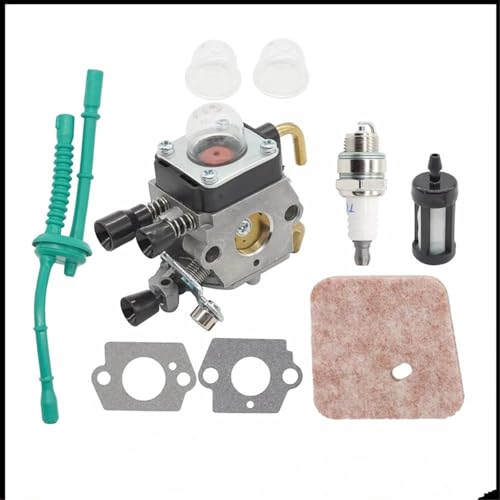 CFCKHPTHAZ Vergaser-Kit Für S&tihl FS55 FS55R FS55RC KM55 HL45 KM55R FS38 FS75 Rasentrimmer Rasentrimmer Mit Luftfilter, Leitungsdichtung Und Vergaser Vergaser Motor(1SET) von CFCKHPTHAZ