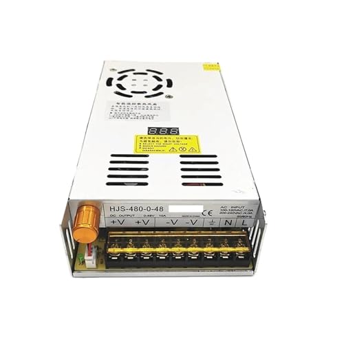 480W 0-48V 10A Digital Display Switching Power Supply with Silent Fan Voltage Full Range Adjustable HJS-480-0-48 von CFCPLVMUD
